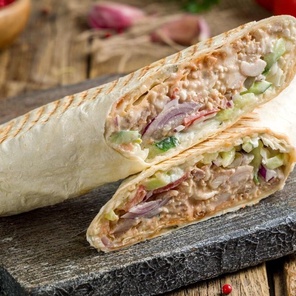 Курица классическая на углях. Шаверма