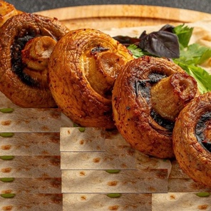 Шампиньоны на углях