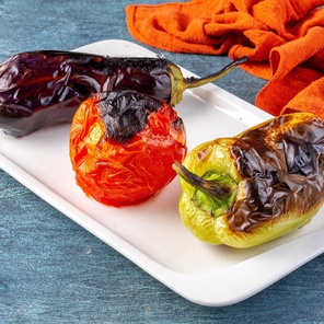 Овощи на углях